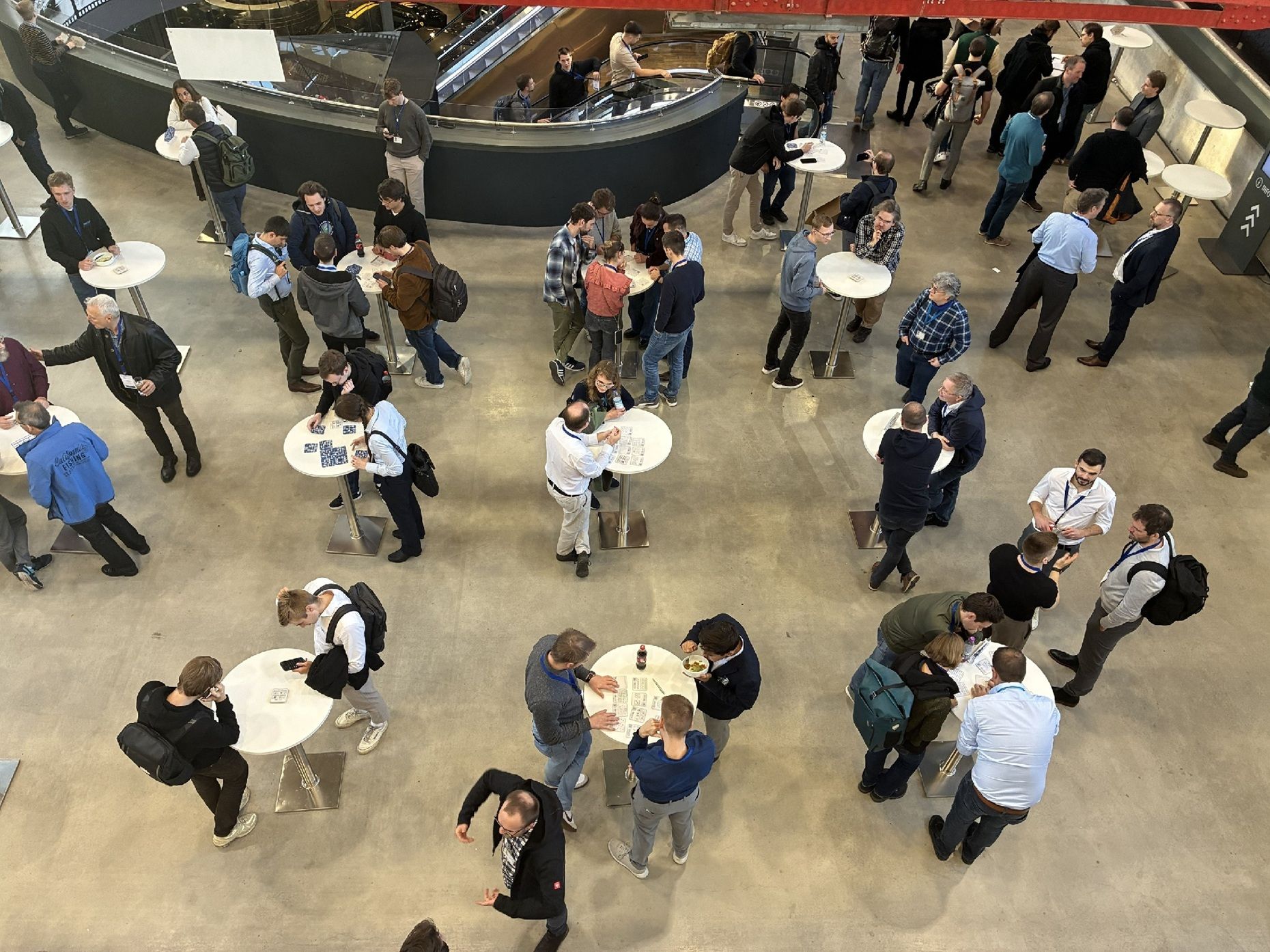 DenkerDeckel at a conference's evening program